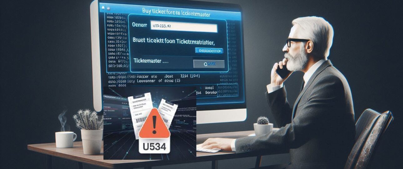 Ticketmaster Error Code U534