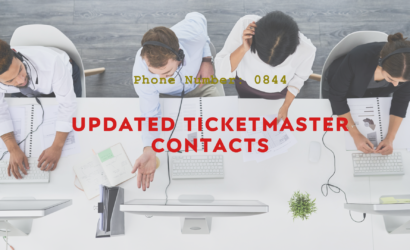 Ticketmaster Phone Number 0844: Updated Contacts