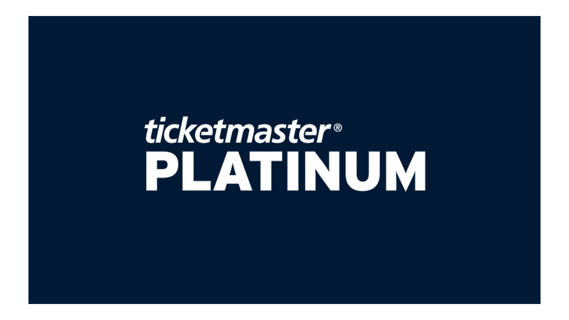 Ticketmaster's Official Platinum Tickets, Presales, and What You Need